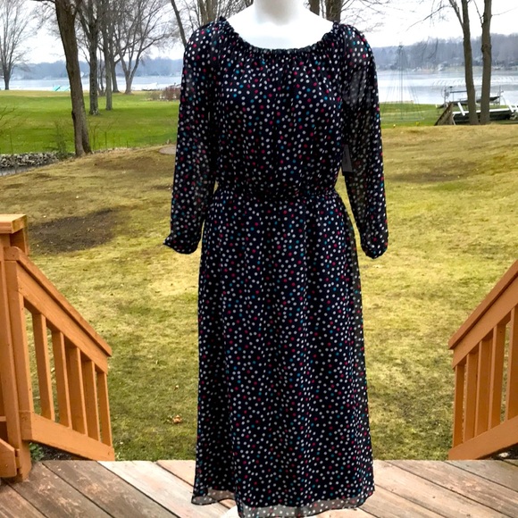 NWT Nine West polka dot dress - Picture 2 of 8
